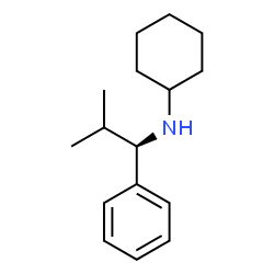 ChemSpider 2D Image | N-[(1R)-2-Methyl-1-phenylpropyl]cyclohexanamine | C16H25N