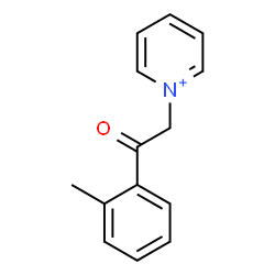 ChemSpider 2D Image | 1-[2-(2-Methylphenyl)-2-oxoethyl]pyridinium | C14H14NO