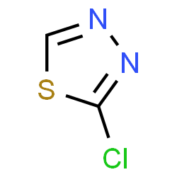 ChemSpider 2D Image | 2-Chloro-1,3,4-thiadiazole | C2HClN2S