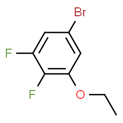ChemSpider 2D Image | 5-Bromo-1-ethoxy-2,3-difluorobenzene | C8H7BrF2O