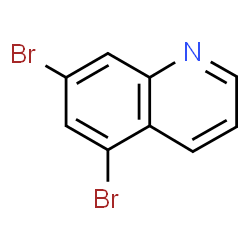 ChemSpider 2D Image | 5,7-Dibromoquinoline | C9H5Br2N