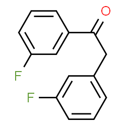 ChemSpider 2D Image | 1,2-Bis(3-fluorophenyl)ethanone | C14H10F2O