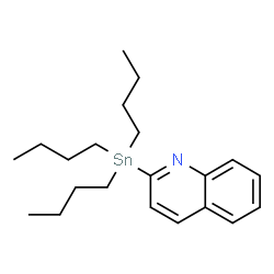 ChemSpider 2D Image | 2-(Tributylstannyl)quinoline | C21H33NSn
