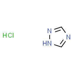 ChemSpider 2D Image | 1H-1,2,4-Triazole hydrochloride | C2H4ClN3