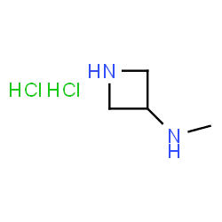 ChemSpider 2D Image | N-Methyl-3-azetidinamine dihydrochloride | C4H12Cl2N2