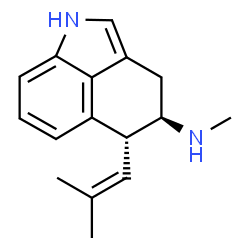 ChemSpider 2D Image | 6,7-seco-agroclavine | C16H20N2