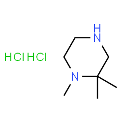 ChemSpider 2D Image | 1,2,2-Trimethylpiperazine dihydrochloride | C7H18Cl2N2