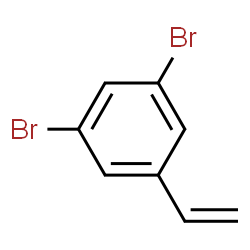 ChemSpider 2D Image | 3,5-dibromostyrene | C8H6Br2