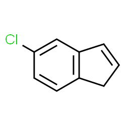 ChemSpider 2D Image | 5-Chloro-1H-indene | C9H7Cl