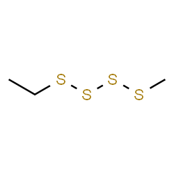 ChemSpider 2D Image | 2,3,4,5-tetrathiaheptane | C3H8S4