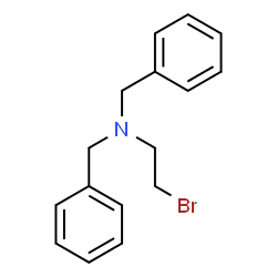 ChemSpider 2D Image | N,N-Dibenzyl-2-bromoethanamine | C16H18BrN