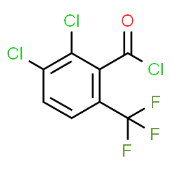 ChemSpider 2D Image | 2,3-Dichloro-6-(trifluoromethyl)benzoyl chloride | C8H2Cl3F3O