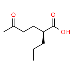 ChemSpider 2D Image | (2R)-5-Oxo-2-propylhexanoic acid | C9H16O3