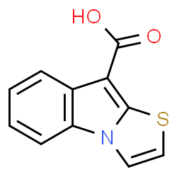 ChemSpider 2D Image | [1,3]Thiazolo[3,2-a]indole-9-carboxylic acid | C11H7NO2S