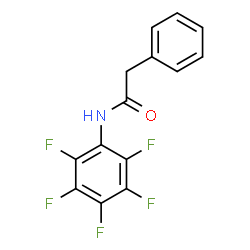 ChemSpider 2D Image | N-(Pentafluorophenyl)-2-phenylacetamide | C14H8F5NO