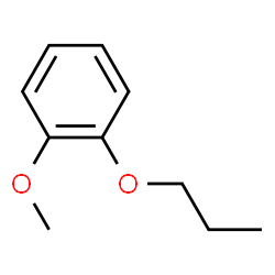 ChemSpider 2D Image | 1-Methoxy-2-propoxybenzene | C10H14O2