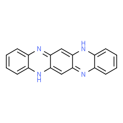 ChemSpider 2D Image | 5,12-Dihydroquinoxalino[2,3-b]phenazine | C18H12N4