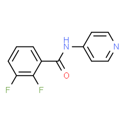 ChemSpider 2D Image | 2,3-Difluoro-N-(4-pyridinyl)benzamide | C12H8F2N2O