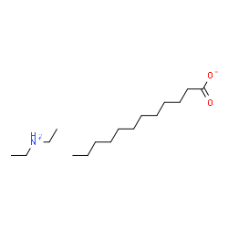 ChemSpider 2D Image | N-Ethylethanaminium laurate | C16H35NO2