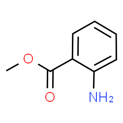 ChemSpider 2D图像|邻氨基苯甲酸甲酯| C8H9NO2