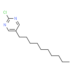 ChemSpider 2D Image | 2-Chloro-5-decylpyrimidine | C14H23ClN2