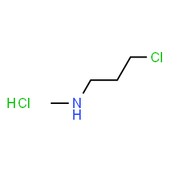 ChemSpider 2D Image | N-Methyl-3-chloropropylamine Hydrochloride | C4H11Cl2N