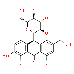 ChemSpider 2D Image | 7-Hydroxyaloin B | C21H22O10
