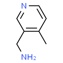 ChemSpider 2D Image | (4-methylpyridin-3-yl)methanamine | C7H10N2