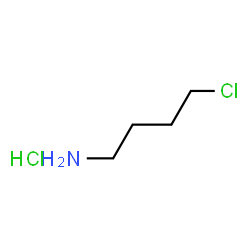 ChemSpider 2D Image | 4-Chloro-1-butanamine hydrochloride (1:1) | C4H11Cl2N