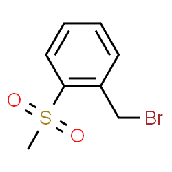 ChemSpider 2D Image | 1-(Bromomethyl)-2-(methylsulfonyl)benzene | C8H9BrO2S