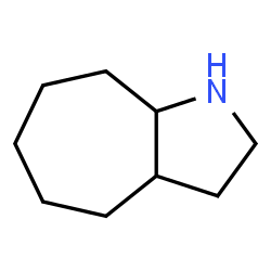 ChemSpider 2D Image | Decahydrocyclohepta[b]pyrrole | C9H17N
