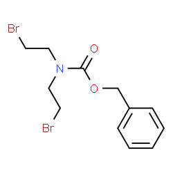 ChemSpider 2D Image | Benzyl bis(2-bromoethyl)carbamate | C12H15Br2NO2