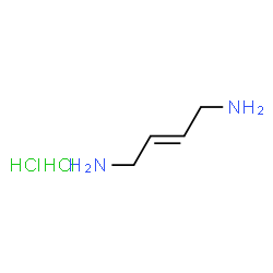 ChemSpider 2D Image | (2E)-2-Butene-1,4-diamine dihydrochloride | C4H12Cl2N2