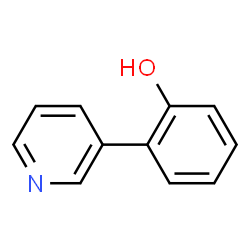 ChemSpider 2D Image | 2-(3-Pyridinyl)phenol | C11H9NO