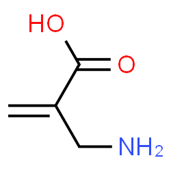 ChemSpider 2D Image | 2-(Aminomethyl)acrylic acid | C4H7NO2