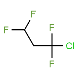 ChemSpider 2D Image | 1-Chloro-1,1,3,3-tetrafluoropropane | C3H3ClF4