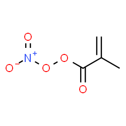 ChemSpider 2D Image | peroxymethacryloyl nitrate | C4H5NO5