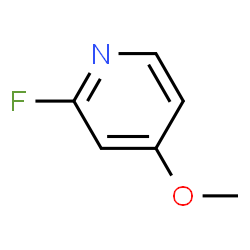 ChemSpider 2D Image | 2-Fluoro-4-methoxypyridine | C6H6FNO