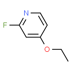 ChemSpider 2D Image | 4-Ethoxy-2-fluoropyridine | C7H8FNO