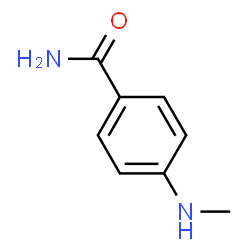 ChemSpider 2D Image | 4-Methylamino-benzamide | C8H10N2O