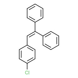 ChemSpider 2D Image | 1-Chloro-4-(2,2-diphenylvinyl)benzene | C20H15Cl