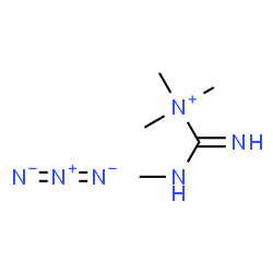ChemSpider 2D Image | Imino-N,N,N-trimethyl(methylamino)methanaminium azide | C5H14N6