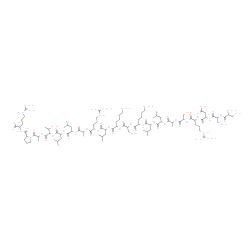 ChemSpider 2D Image | Serylseryl-alpha-aspartylarginylserylalanylleucylleucyllysylseryllysylleucylarginylalanylleucylleucylthreonylalanylprolylarginine | C94H171N31O28