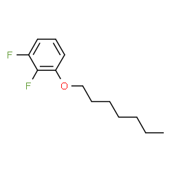 ChemSpider 2D Image | 1,2-Difluoro-3-(heptyloxy)benzene | C13H18F2O