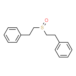 ChemSpider 2D Image | 1,1'-(Sulfinyldi-2,1-ethanediyl)dibenzene | C16H18OS