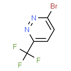 ChemSpider 2D Image | 3-Bromo-6-(trifluoromethyl)pyridazine | C5H2BrF3N2
