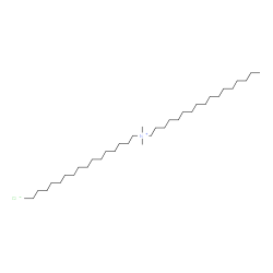 ChemSpider 2D Image | DIHEPTADECYLDIMETHYLAMMONIUM CHLORIDE | C36H76ClN