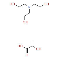 ChemSpider 2D Image | Triethanolamine lactate | C9H21NO6