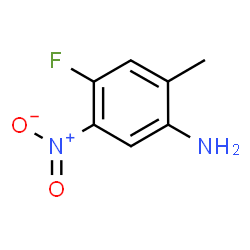 ChemSpider 2D Image | 4-Fluoro-2-methyl-5-nitroaniline | C7H7FN2O2