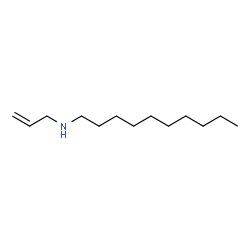 ChemSpider 2D Image | N-ALLYLDECYLAMINE | C13H27N